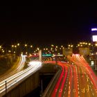 Stuttgart Pragsattel bei Nacht