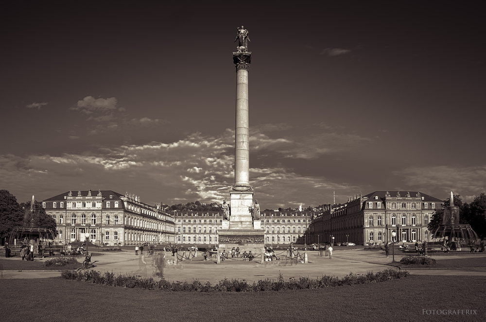 Stuttgart Schlossplatz SW