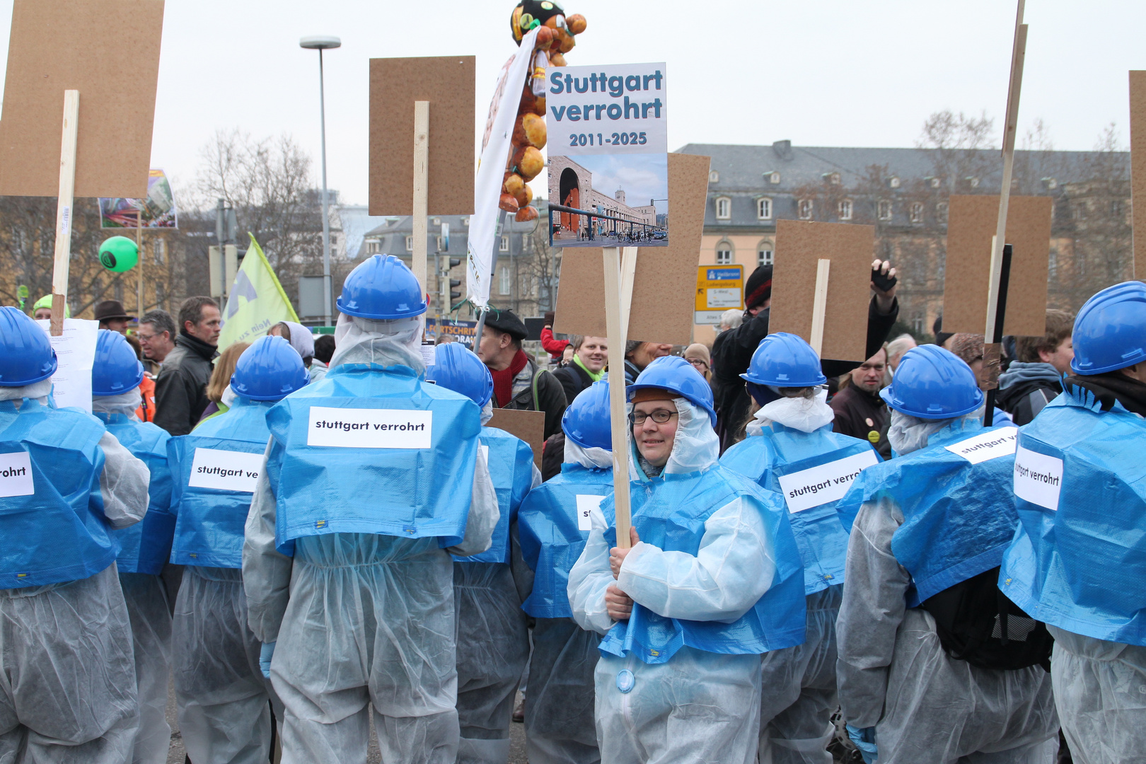 Stuttgart verrohrt DEMO 19.2.2011