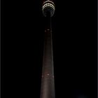 Stuttgarter Fernsehturm bei Nacht