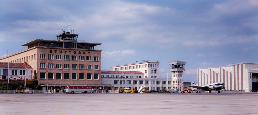 Stuttgarter Flughafen anno 1965