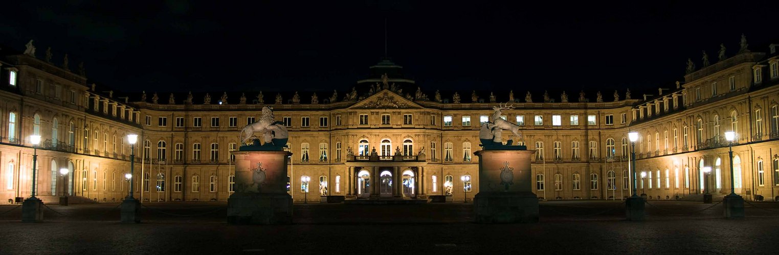 Stuttgarter Schloß by Night