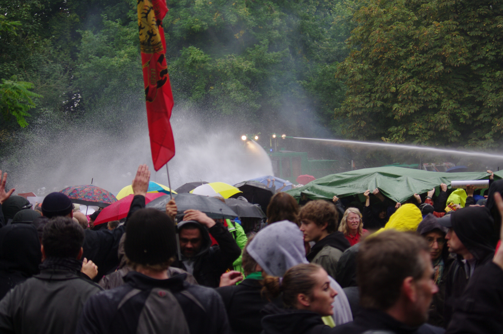 Stuttgarter Sprühregen