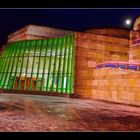 Stuttgarter Staatsgalerie in der Nacht