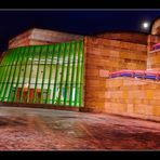 Stuttgarter Staatsgalerie in der Nacht