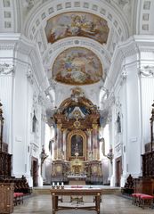 St.Verena - Rot an der Rot - Blick auf den Hochaltar