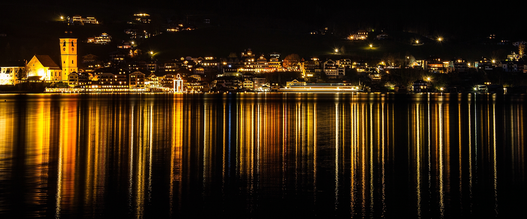 St.Wolfgang bei Nacht