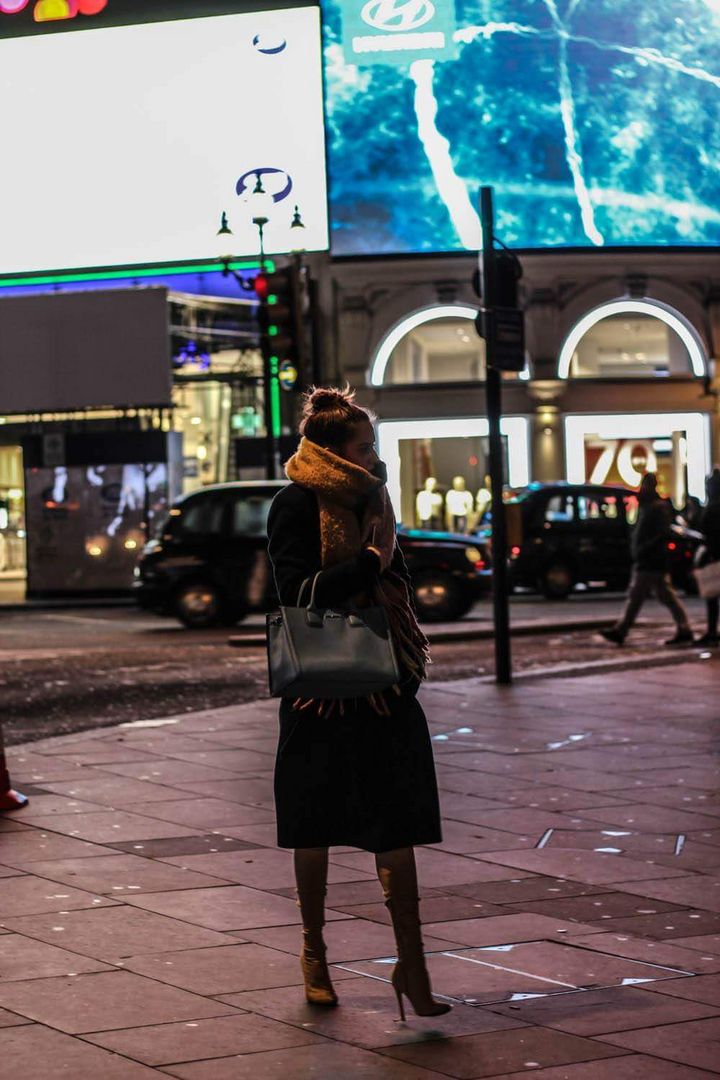 Stylisch am Piccadilly Circus