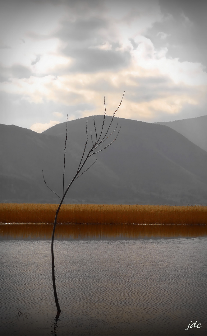 Stymphalia lake, Peloponnese, Greece