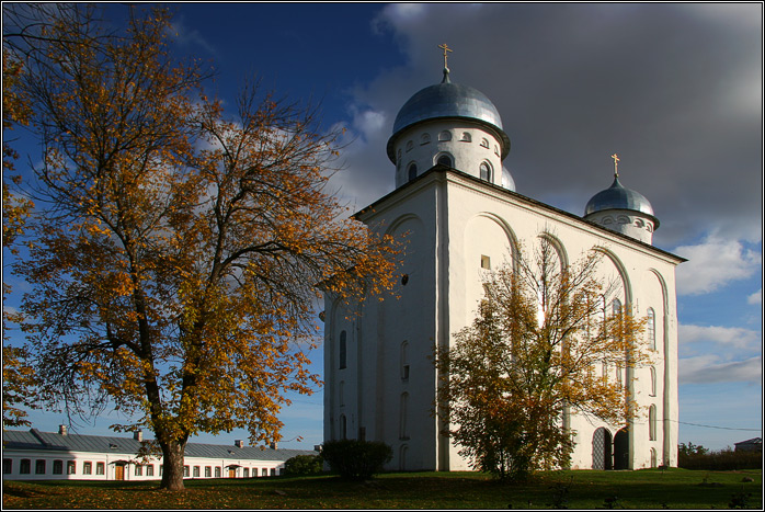 St.Yuriev monastery. St.Georgiy cathedral