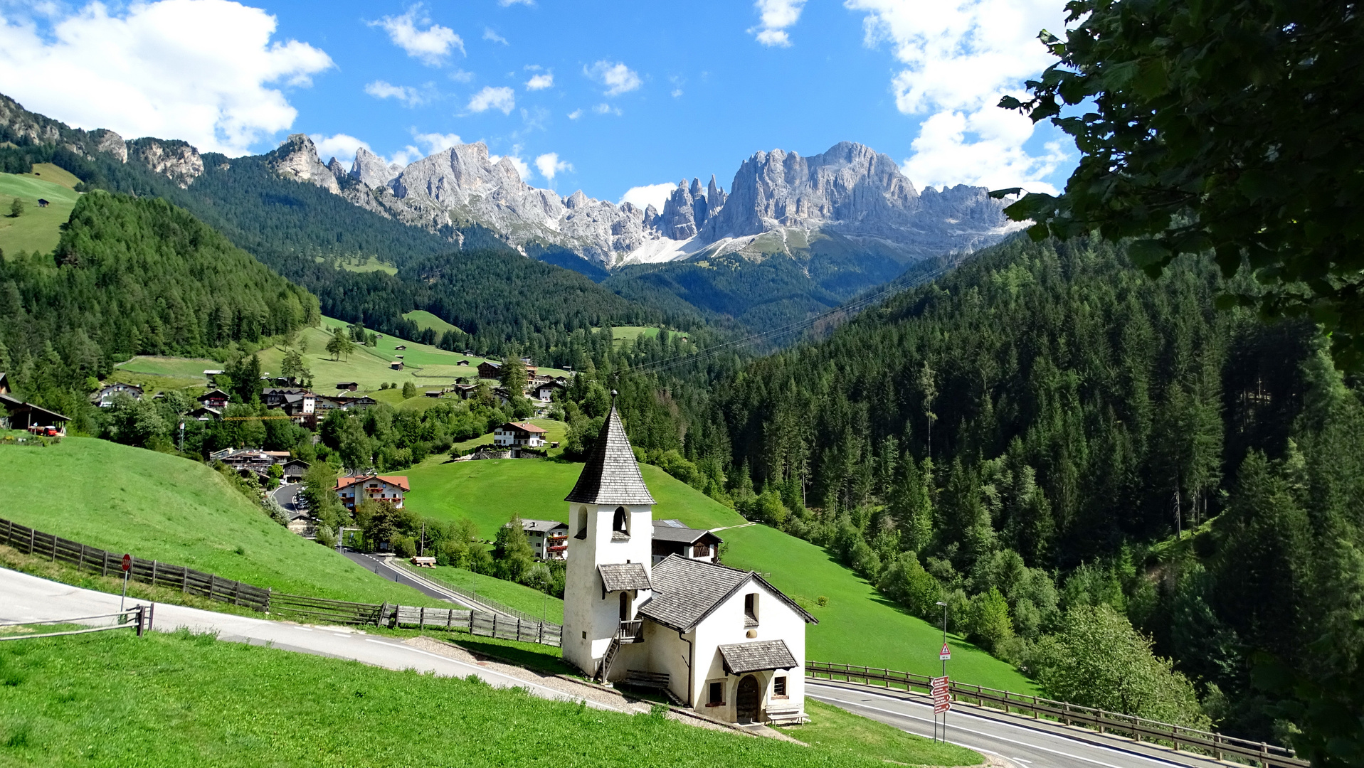 St,Zyprian  in Tiers Dolomiten
