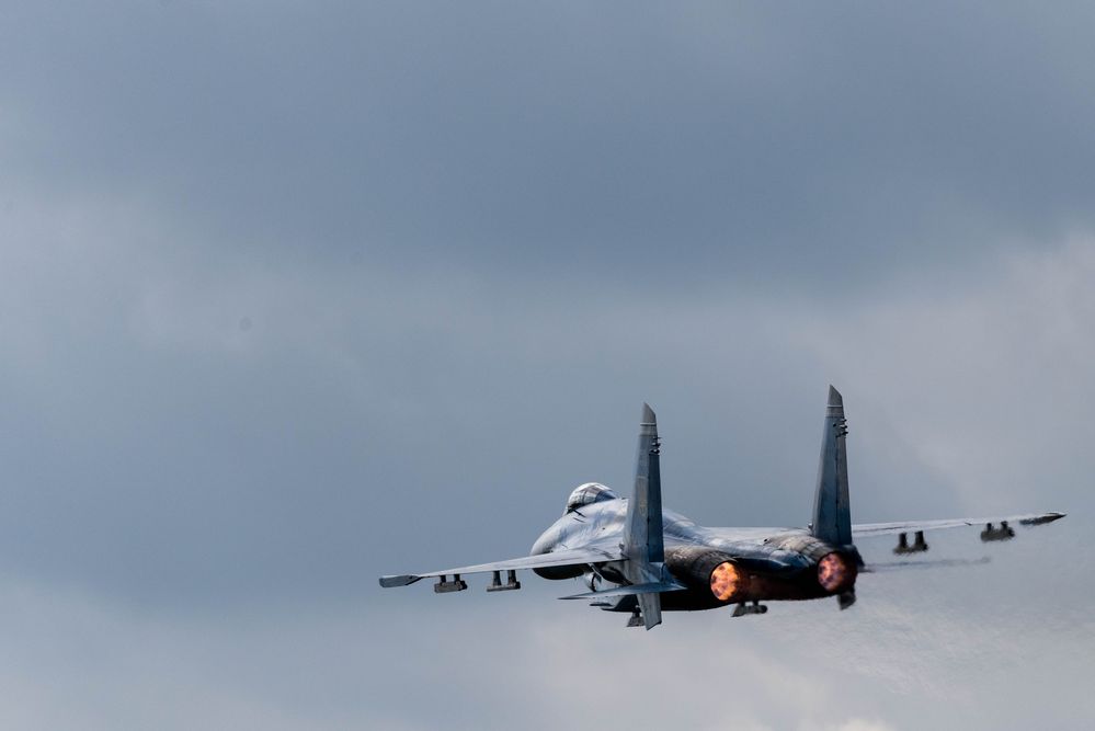 SU-27 Flanker @ RIAT 2019