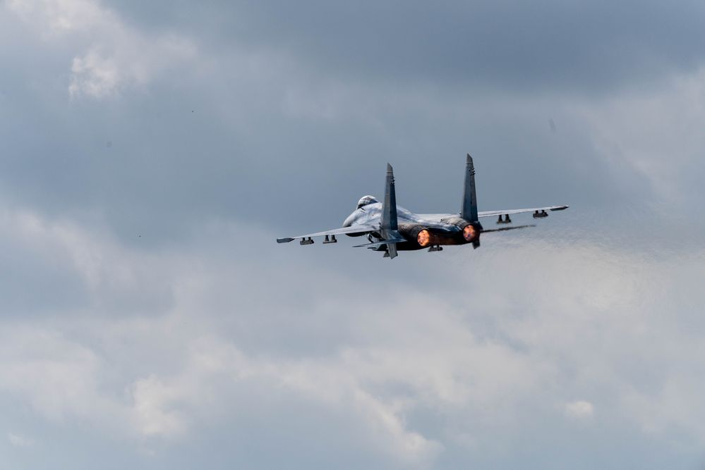 SU-27 Flanker @ RIAT 2019