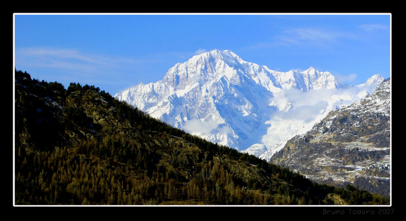 Sua maestà le Mont Blanc