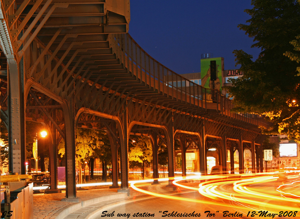 Sub way station "Schlesisches Tor" Berlin