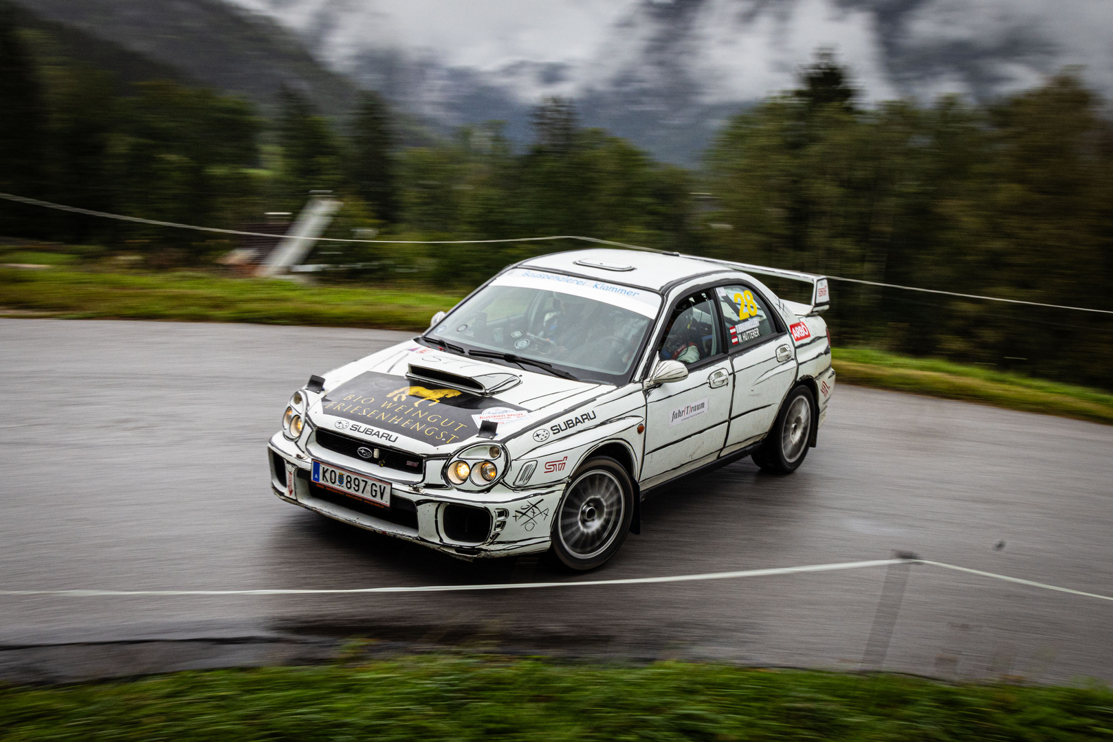 Subaru Impreza bei Austria Rallye Legends