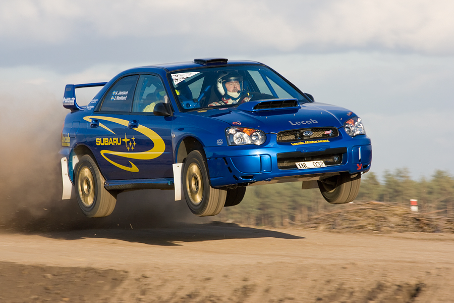 Subaru Sprung (Lausitzrallye ´07)