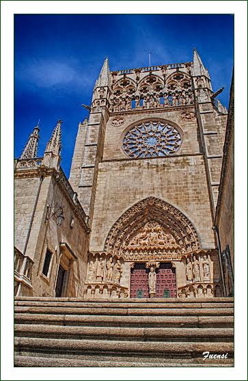 Subiendo, Catedral de Burgos