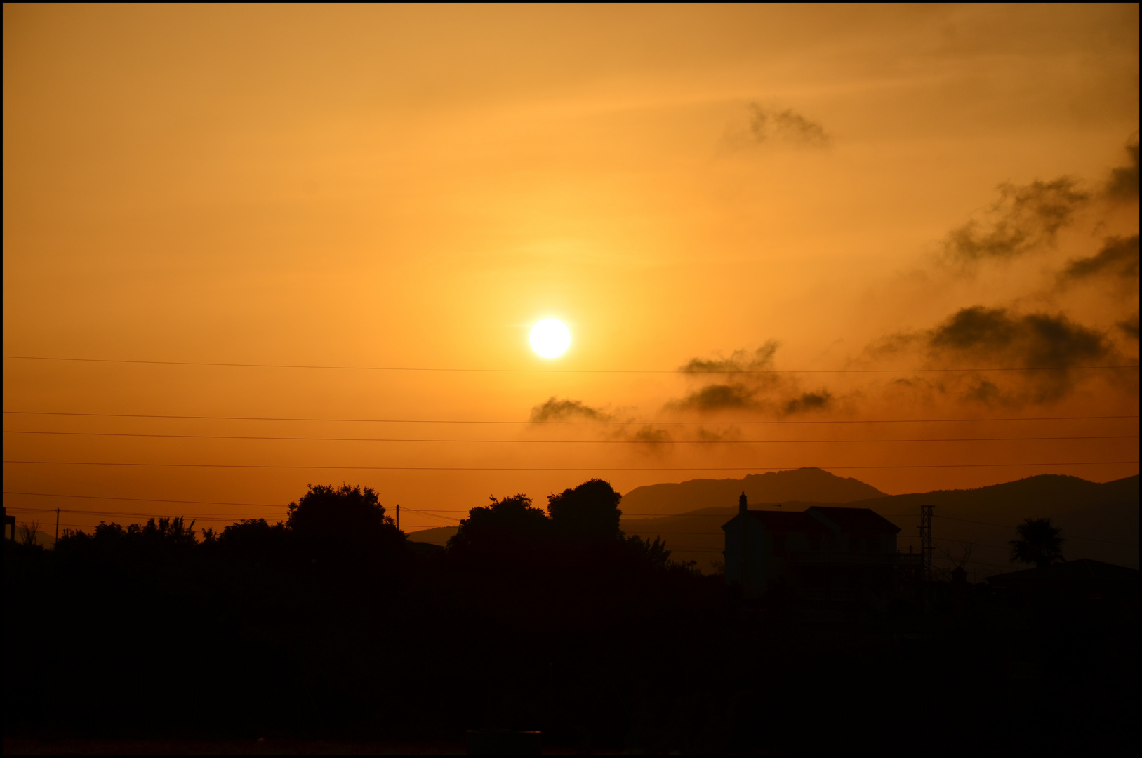 Subiendo el sol