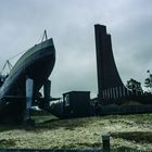 Submarine U-995 and Navy Memorial at Laboe / Germany