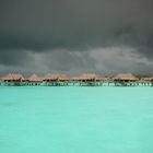Suboptimales Wetter auf Bora Bora