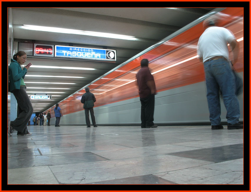 Subway in Mexico City