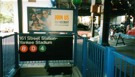 Subway Yankee Stadium