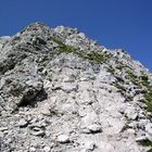 Suchbild - zwei Wanderer am Berg