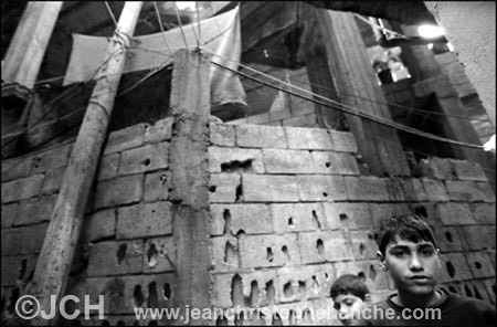 Sud-Liban, camp de réfugiés palestiniens de Rashidié