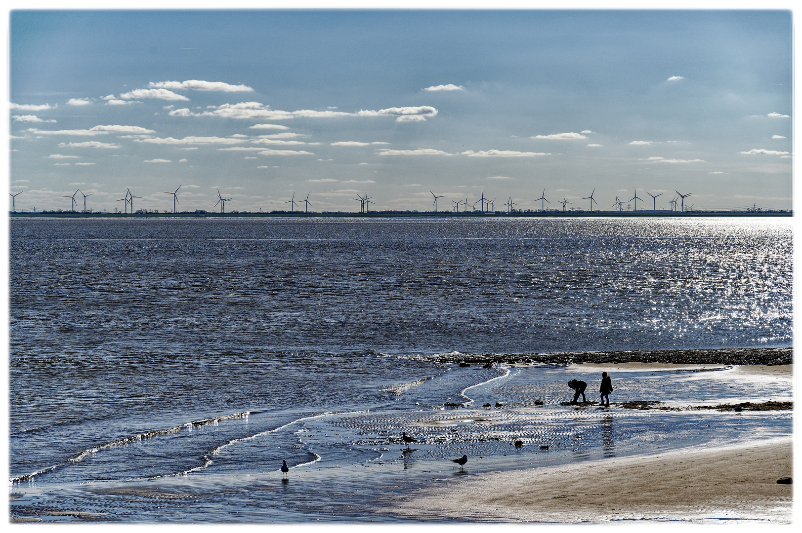 Süd-Strand-Besucher Wilhelmshaven