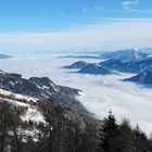 Südalpenblick überm Nebel