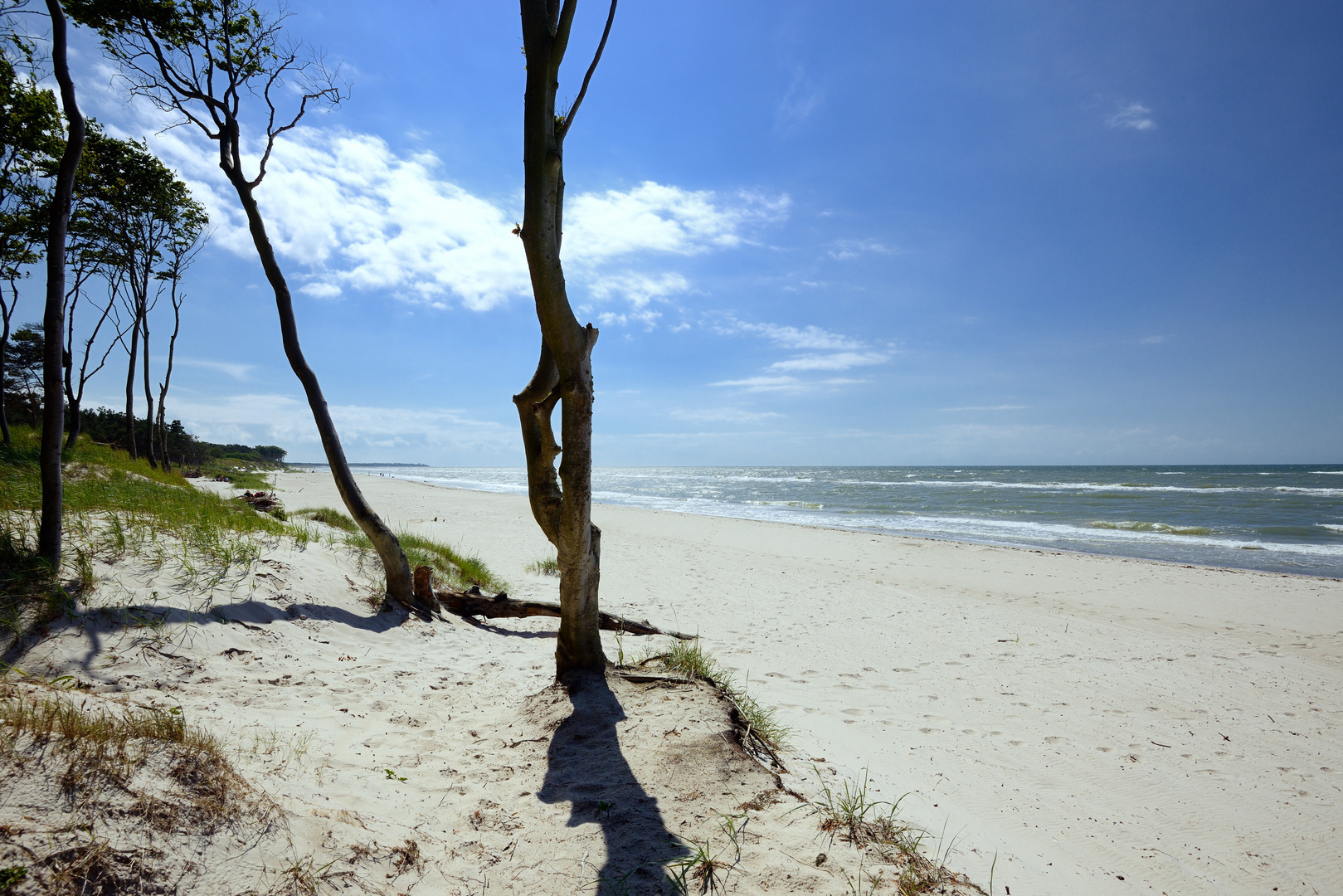 Südblick am Weststrand