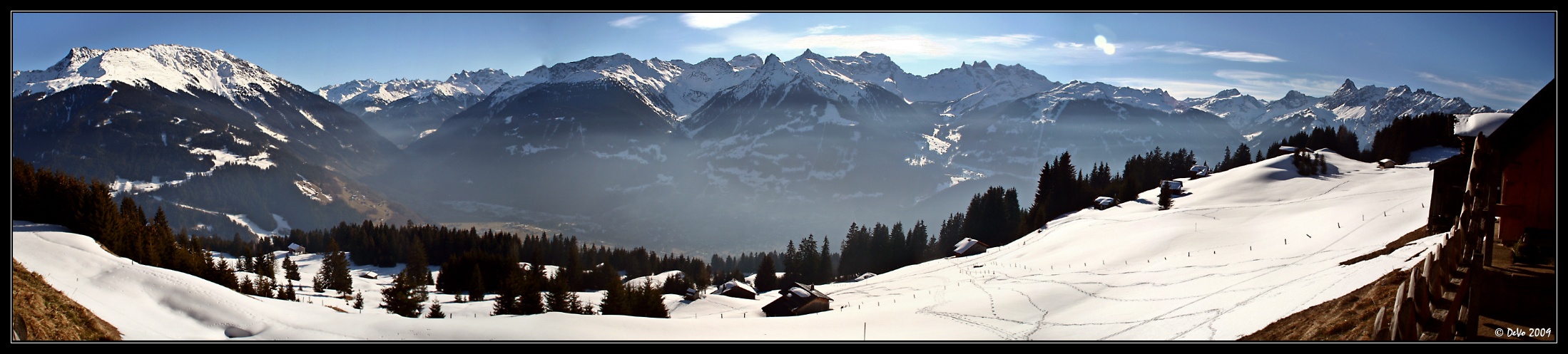 Südblick Fritzensee, Montafon