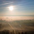 Südbrandenburg im Winter