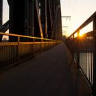 Südbrücke at dusk