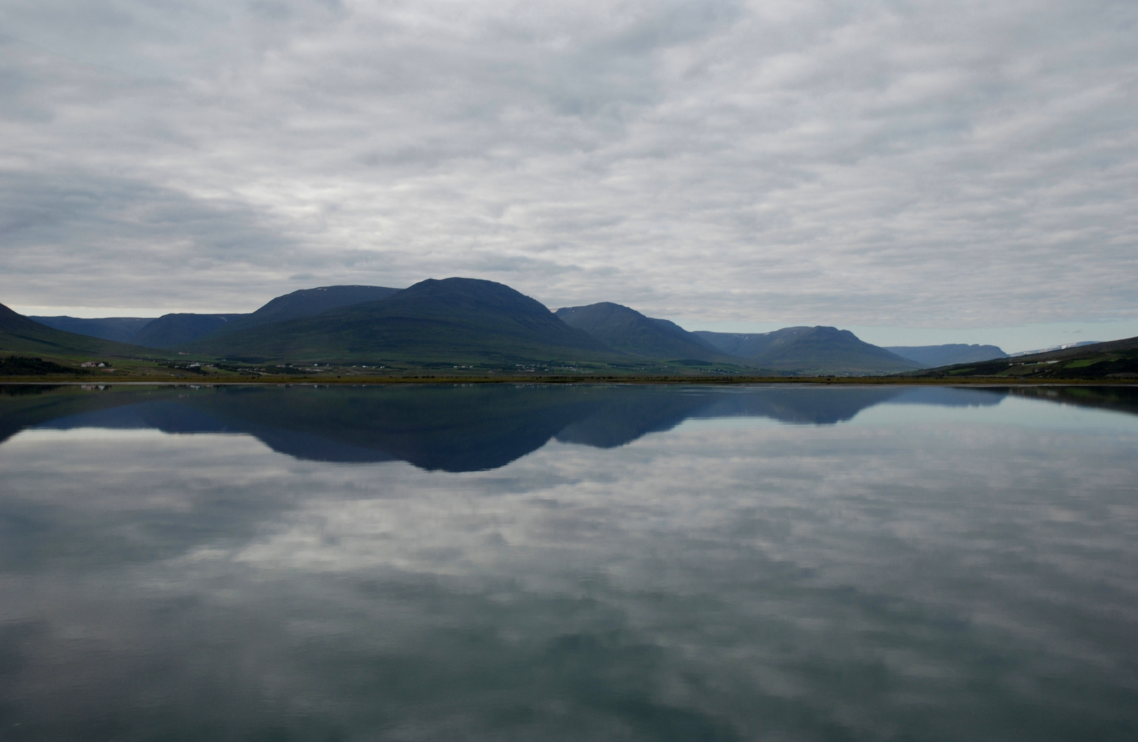 Südende des Eyjafjördur bei Akureyri