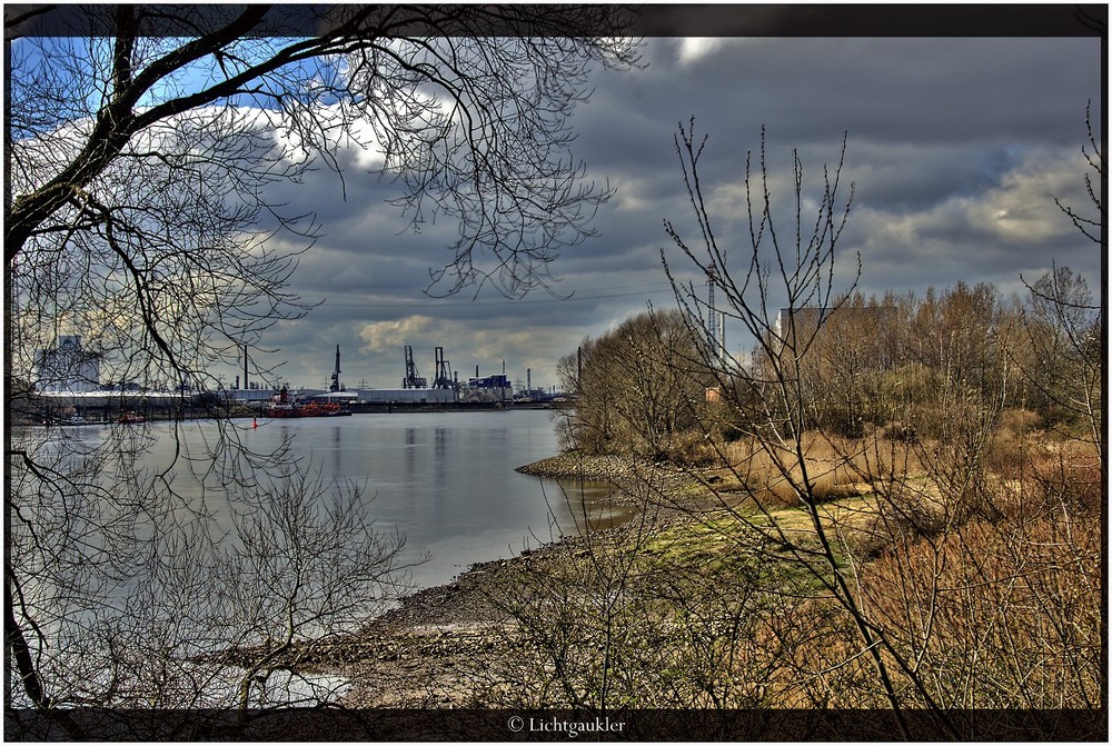 Süderelbe Hamburg, Harburg - Wilhelmsburg