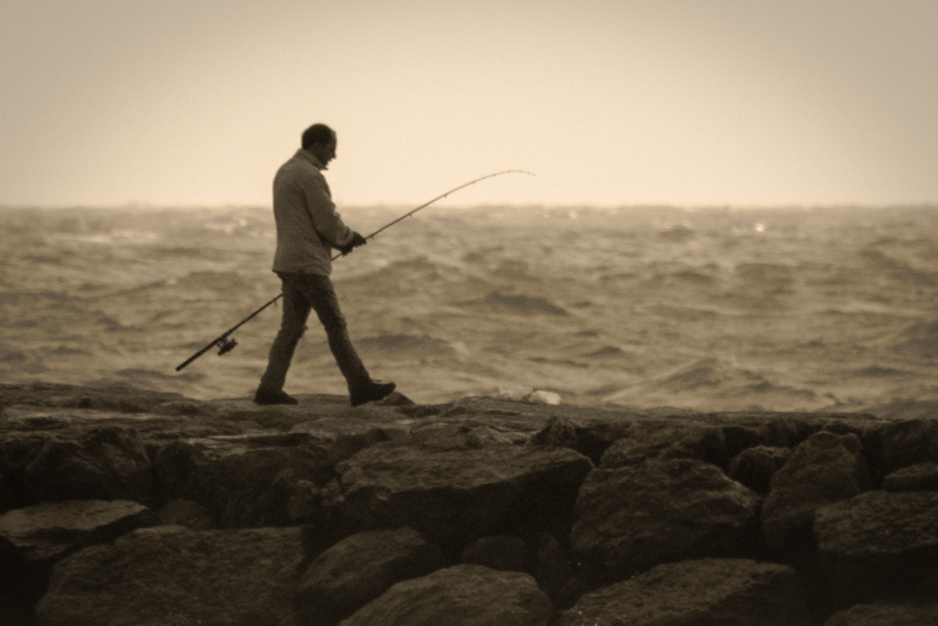 Südfranzösischer Fischer