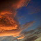 südfranzösischer Himmel im Oktober