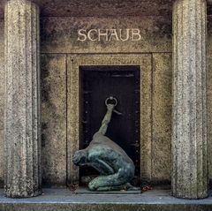 Südfriedhof Leipzig, Grabmal Schaub