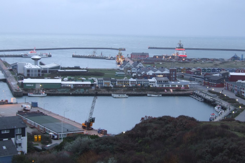 Südhafen auf Helgoland