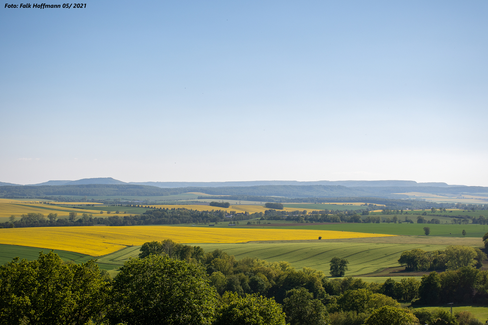 Südharzer Frühlingslandschaft