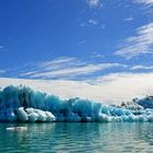 Südisland, auf der Gletscherlagune Jökulsarlon