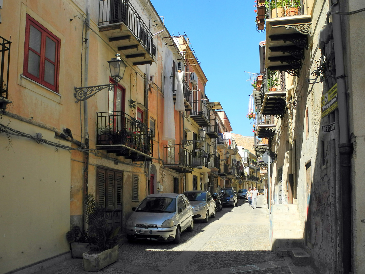 Süditalien (Sizilien): Straßenszene in Palermo