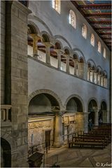 Südliche Seitenwand Langhaus - Stiftskirche St. Cyriakus Gernrode