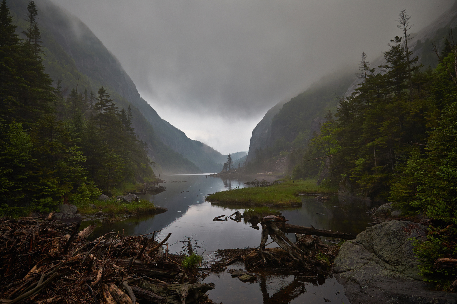 südliche Spitze des Avalanche Lake, Adirondacks