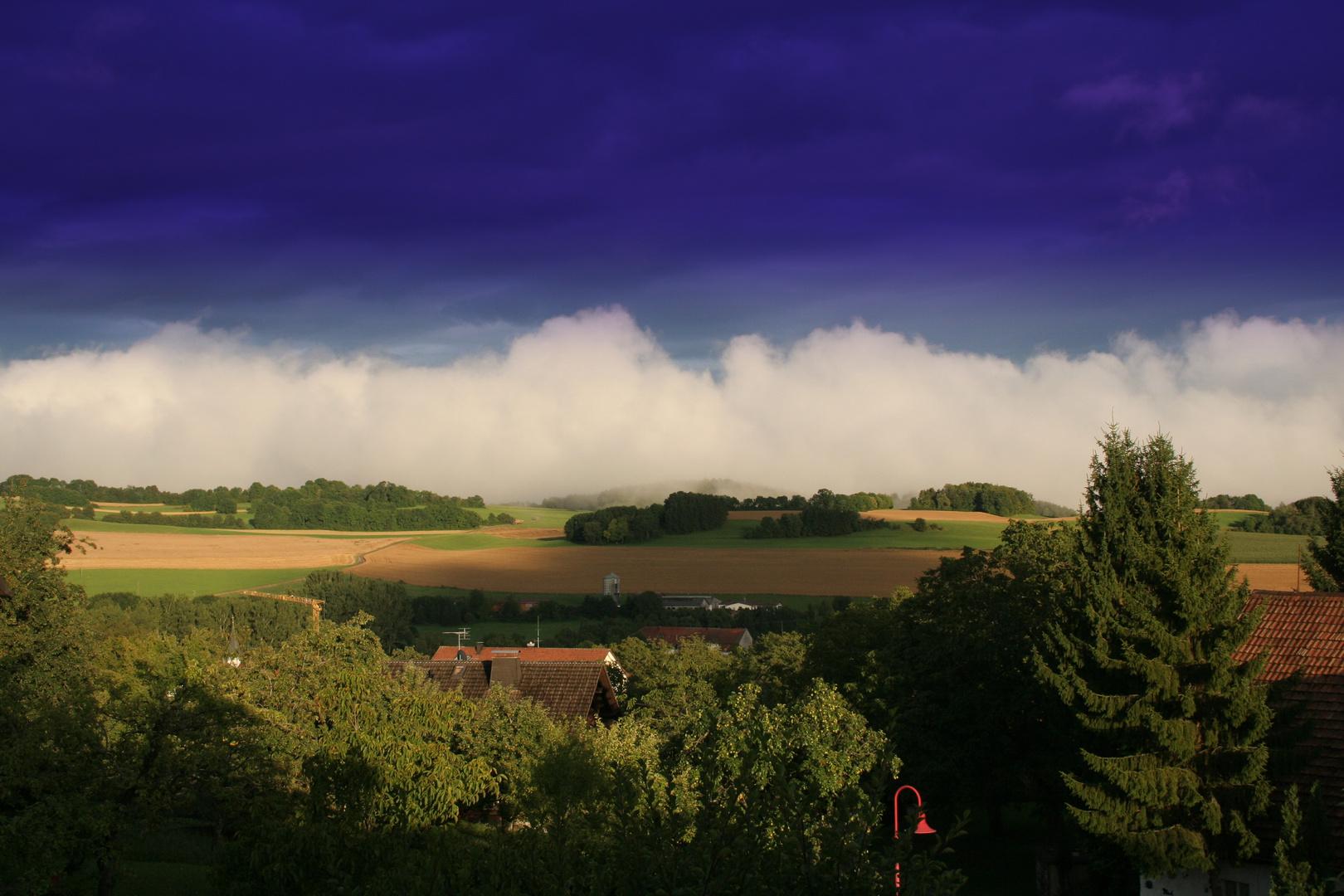 südlicher Schwarzwald vor dem Gewitter