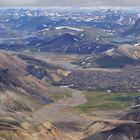 Südliches Isländisches Hochland - Landmannalaugar vom Háalda