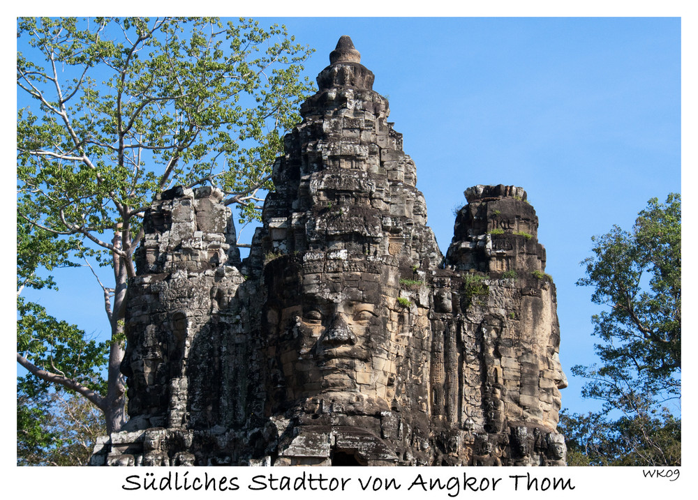 Südliches Stadttor von Angkor Thom