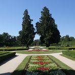 Südmähren: Der Garten des Schlosses Lednice